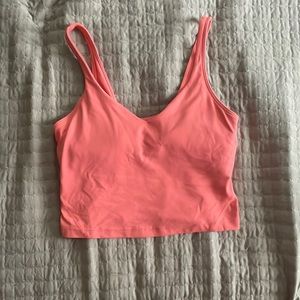 Lululemon align tank in raspberry cream, size 6